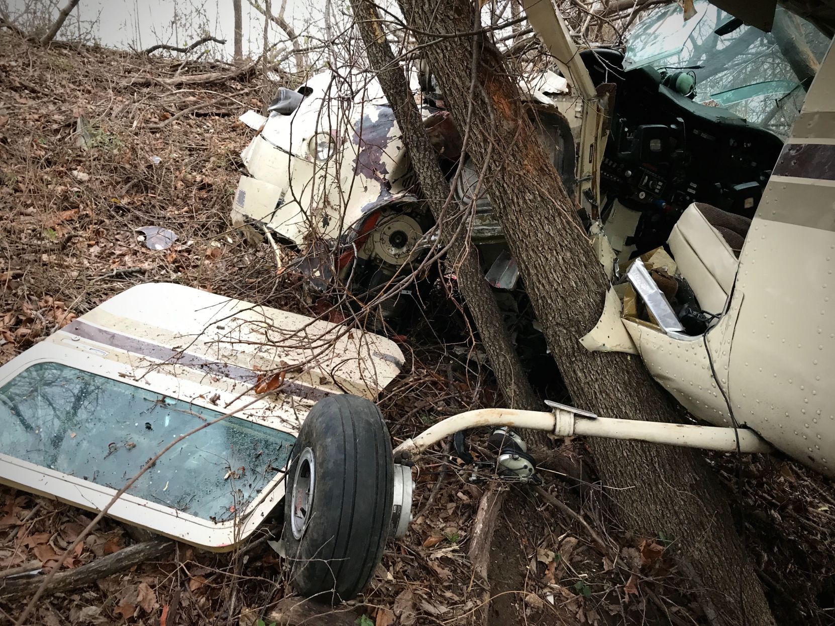 Plane crashes at Agri-Plex